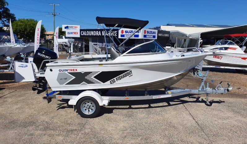 New Quintrex 430 Fishabout Pro full